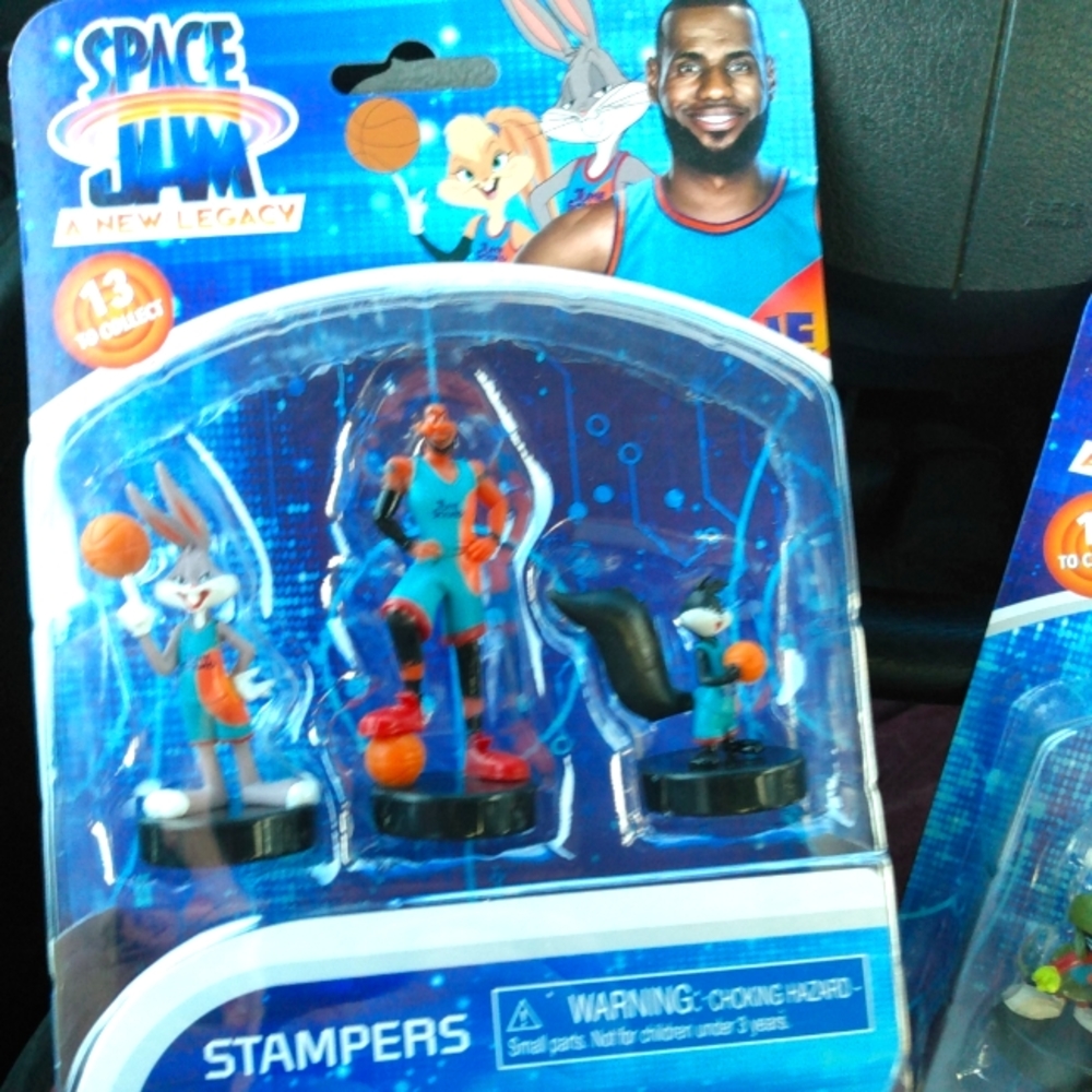 Space Jam A New Legacy Stampers: Bugs, Bron, LePew